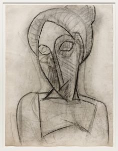 Pablo Picasso, Head and Shoulders of a Woman,